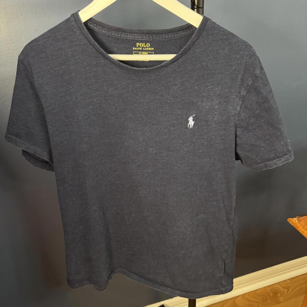 Polo Ralph Lauren, Navy T-Shirt, Mens Medium